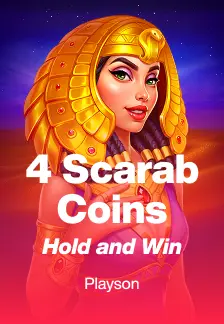 4 Scarab Coins: Hold and Win